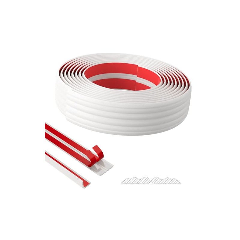 Duzzy Wall Corner Protector Trim, 20 Feet Flexible Inside &