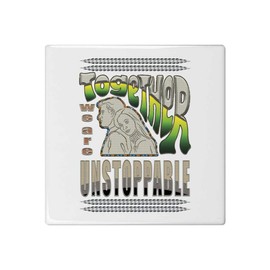 'Together We Thrive' 108mm Square Ceramic Tile (TD00032052)