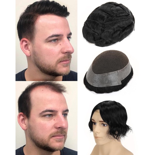 BEEOS French Lace Toupee Hair for Men, 8x10 Inch Australia