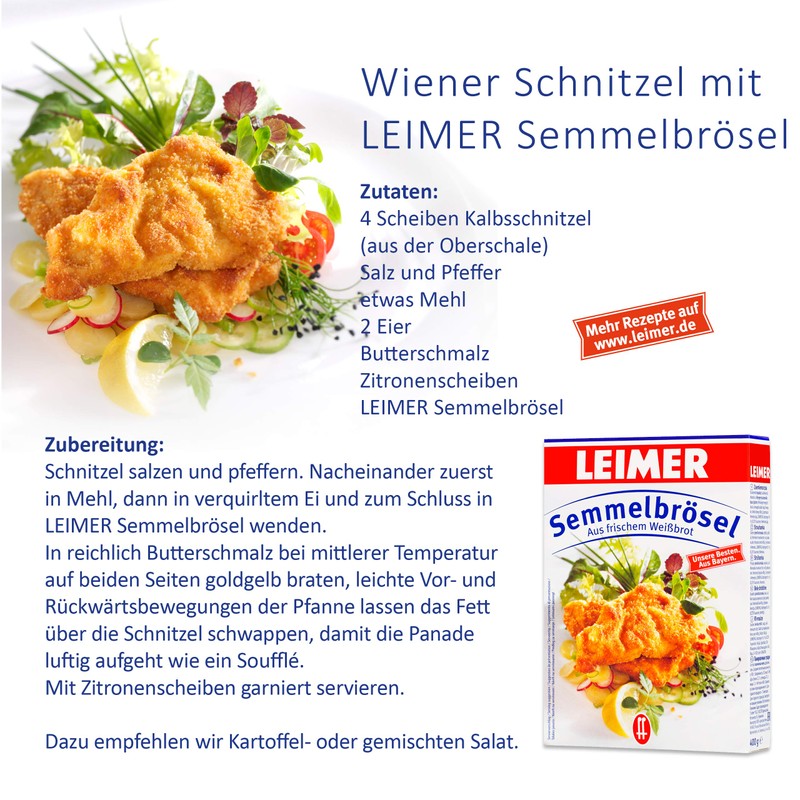 Leimer Semmelbrösel Packung (1 x 400 g)