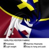 Atyhao Lmanburg Flag, Double Sided Printed Polyester, Indoor Banner Decoration,