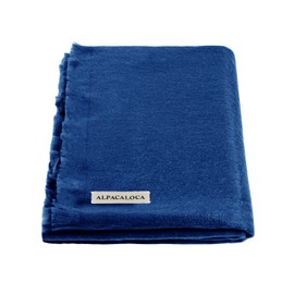 Alpaca Loca 407 Scarf Cobalt Blue Scarf, One Size