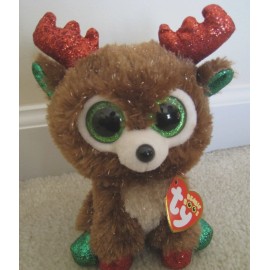 Ty,Fudge 6" Reindeer Boo & 4" Puffie;2019/20