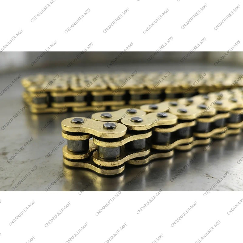 Cadena 520 120 O-ring Dorada Pulsar Ns200 Dominar400 Duke390