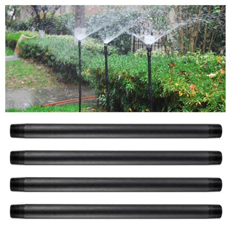 1/2 Inch Double Male Threaded Head Pipe Riser Multifunctional NPT