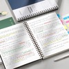 EMSHOI A4 Spiral Notebook College Ruled Lined Journal, 11.2" X