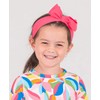 RuffleButts Hot Pink Swim Bow Headband - One Size