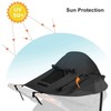 Baby Stroller Sunshade Cover UV Protection Waterproof Stretchable Infant Carriage
