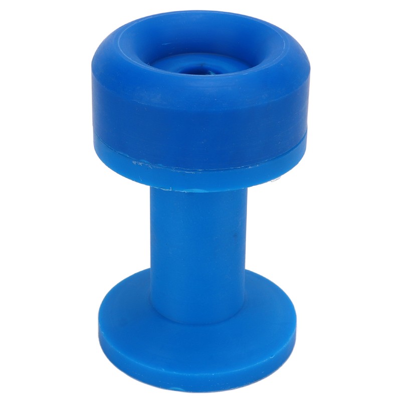 3pcs Trailer Bow Stop Roller Blue PVC Keel Roller Wear