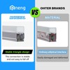 Gneng Hexagon Garage Lights, Ultra Bright LED 6500K 156W 17280LM;