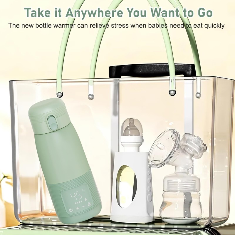 Portable Bottle Warmer, 500 ml Bottle Warmer Baby On the