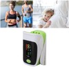 Fingertip Pulse Oximeter Adjustable Automatic Portable OLED Blood Oxygen Saturation