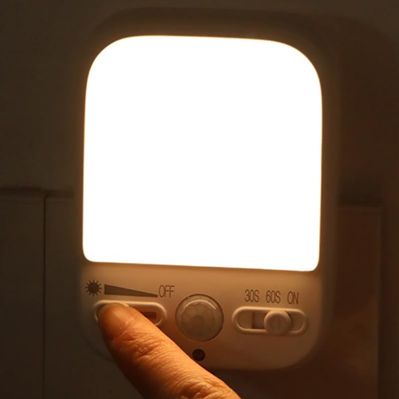 LIWEARE Night Light Socket, LED Night Light Socket with Twilight