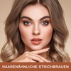 Eyebrow Pencil - Waterproof Microblading Eyebrow Pen 2-in-1 Dual-Ended 3D