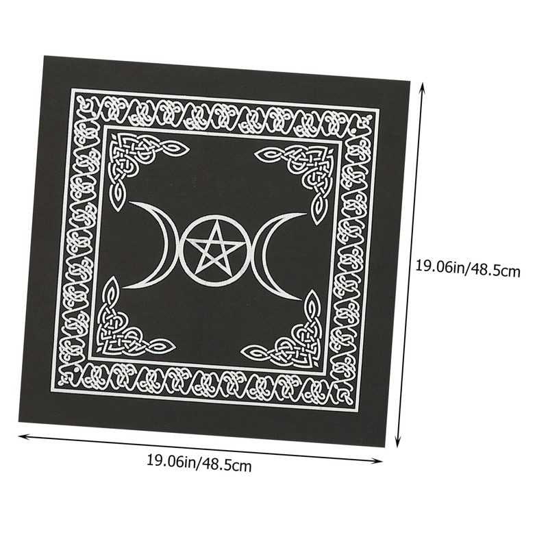 iplusmile 6Pcs Tarot Tablecloth Divination Table Cover Elegant Design for
