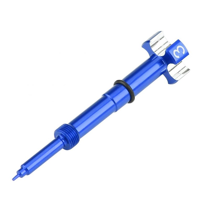 Motorcycle Carburettor FCR Carb Air Fuel Mixing Screws (Blue)