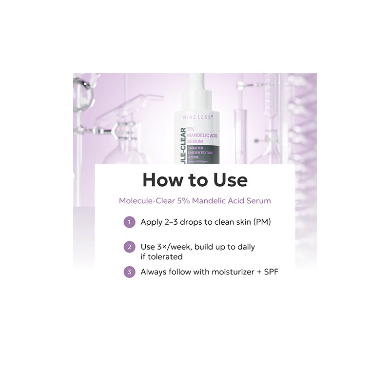 NINELESS [NINELESS]Molecule-Clear 5% Mandelic Acid Serum 30ml