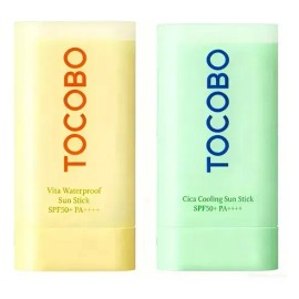 2pc Tocobo Vita Spf50+ Protector Solar (verde+ Amarillo)