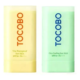 2pc Tocobo Vita Spf50+ Protector Solar (verde+ Amarillo)