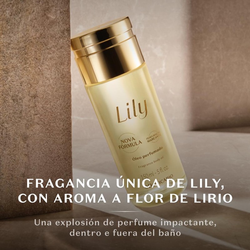 O Boticário Lily Scented Body oil 150ml
