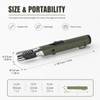 Flexible Neck Torch Lighter, Windproof Jet Flame, Refillable with Safety