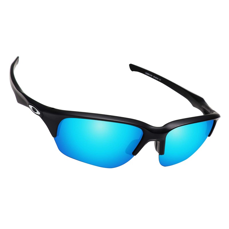 Alphax Ice Blue Polarized Replacement Lenses for Oakley Flak Beta