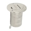 Boat Filler Right Angle Clamshell 316 Stainless Steel Hardware for
