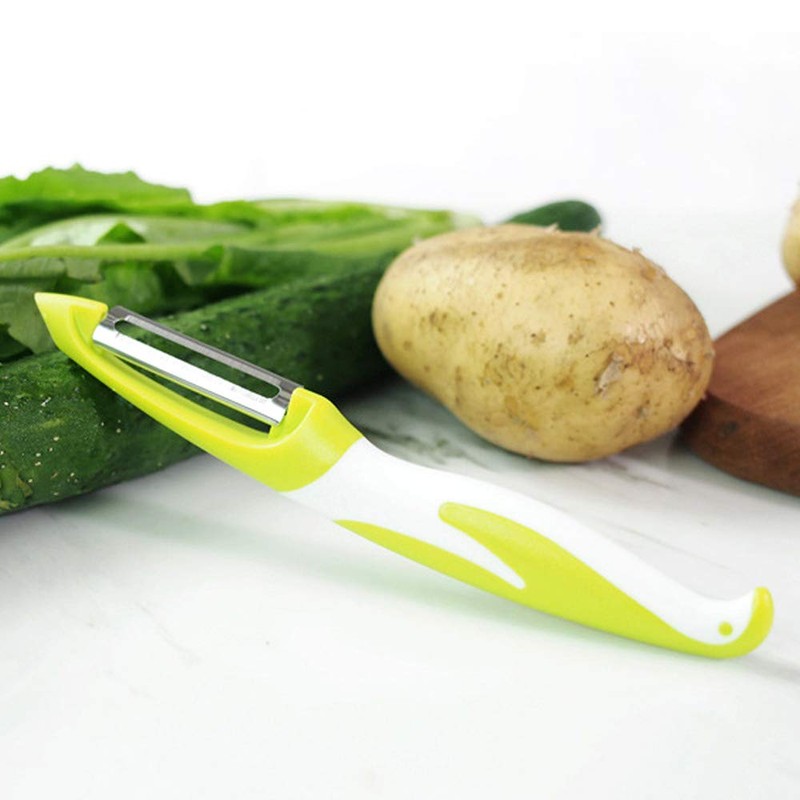 Aiqeer 2 Pcs Multifunction Peelers Set, Vegetable Peeler, Fruit Peeler,