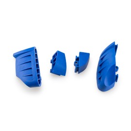 Puig 20872A Replacement Parts for Rubber Part Set Crash Pad Pro 2.0 Blue