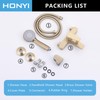 HONYI Bathtub Faucet with Sprayer, Tub Spout with Diverter Bathroom