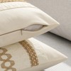 MIULEE Pack of 2 Boho Pillow Covers Brown 12x20 Inch