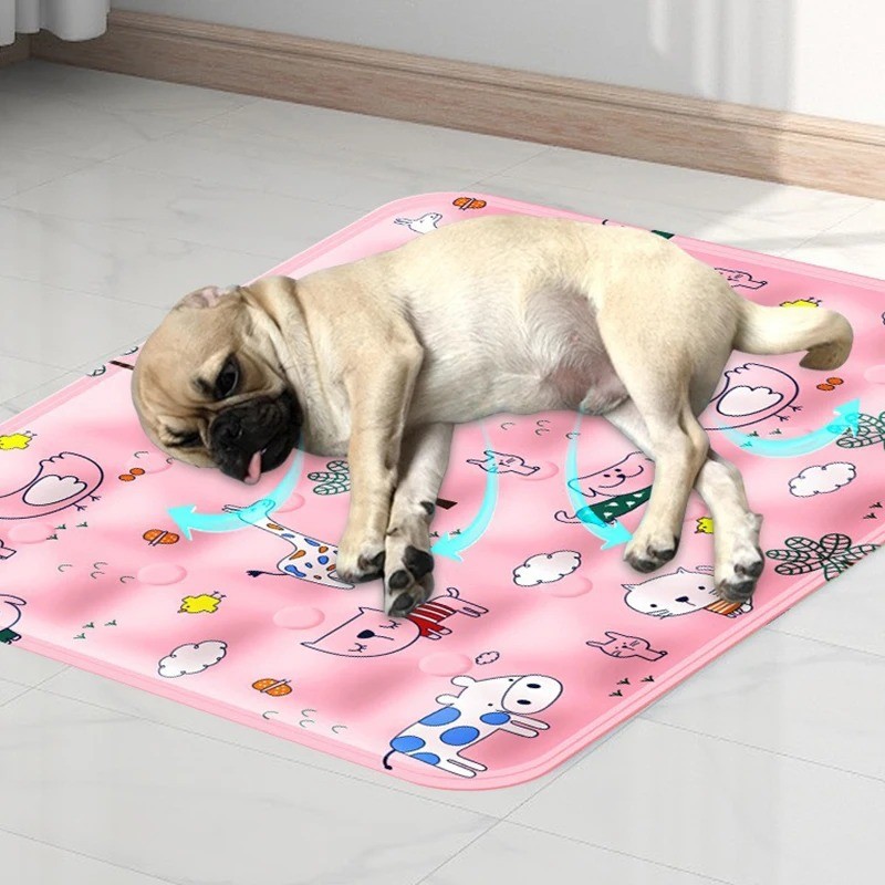 OKONOS Pet Cooling Mat Summer Cold Bed Pad for Cats