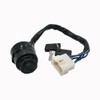 JJFENG 27005-0011 Ignition Switch with Key for Kawasaki Mule 4000
