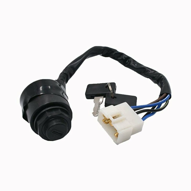 JJFENG 27005-0011 Ignition Switch with Key for Kawasaki Mule 4000