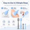 4-Pack Diaper Cream Spatula – Soft-Flex Silicone Butt Spatula for