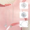 TFT Romance Love Moissanite Heart Pendant Necklaces For Women 925
