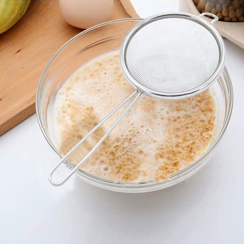 MEDILOE 2 Pcs 304 Stainless Steel Tea Strainer, Tea Fine