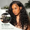 Deep Wave 2x6 HD Lace Closure Human Hair 14 Inch,