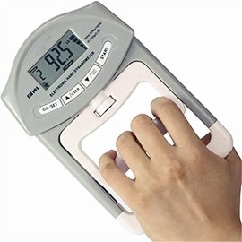 디지털 전자 손 동력계 그립 강도 측정 미터 200 Lbs / 90 Kgs 스포츠 [03 Gray] Digital Electronic Hand Dynamometer Grip Strength Measurement Meter 200 Lbs / 90 Kgs Sports [03 Gray]