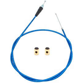 WNOOENG 50inch Mini Bike Throttle Cable for Coleman CT200U BT200X with VM22 Carb, for Predator 212 Mini Baja MB165 MB200 Heat Warrior 196cc 6.5hp 200cc Motovox MBX10 MBX11 GX160 GX200 Pit Bike Parts