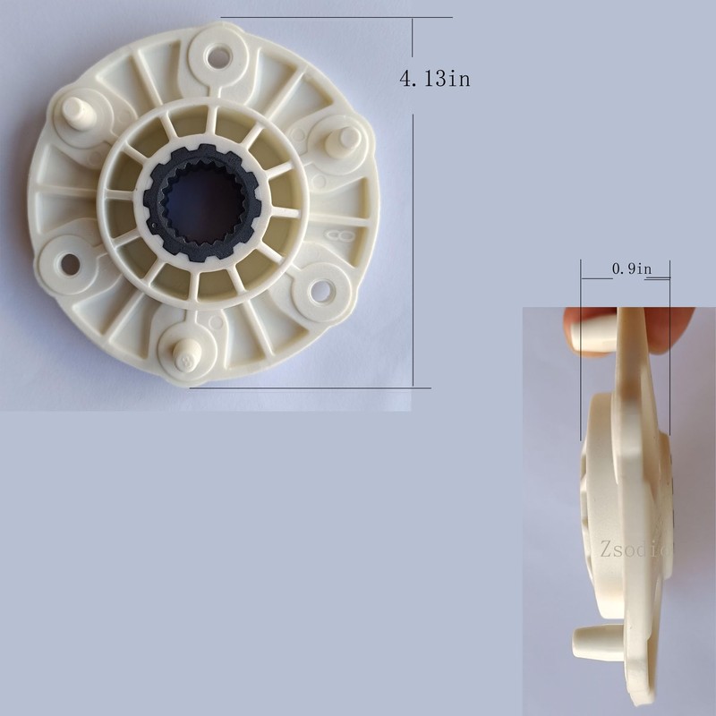 MBF618448 Washer Rotor Hub Assembly Compatible With Washing for PBT-GF30