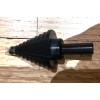 Westward 6EXN5A HSS Step Drill Bit 10 Sizes, 1/4-1-3/8 In,