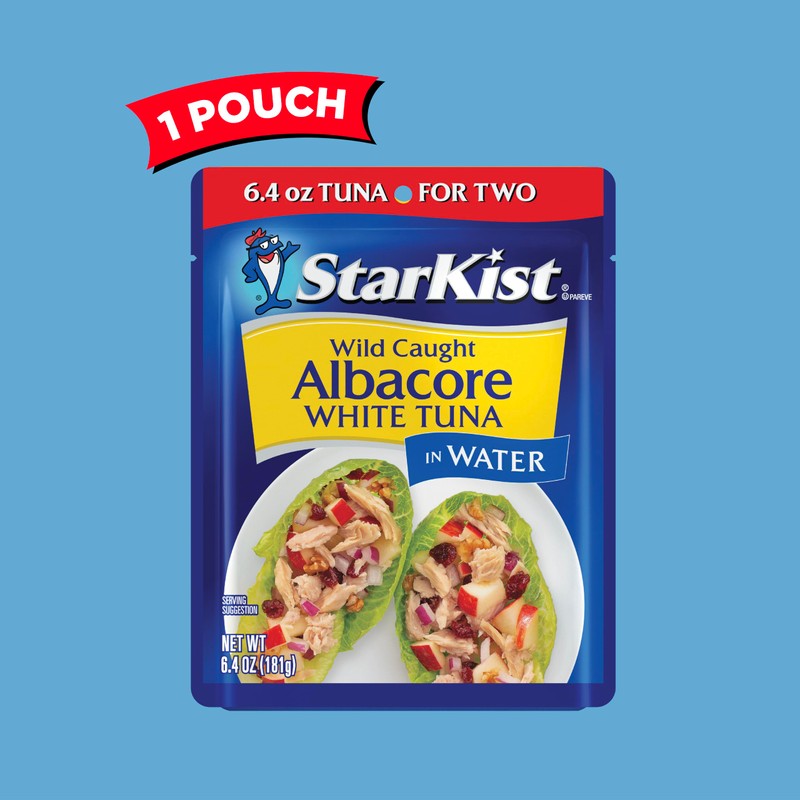 StarKist Albacore White Tuna in Water, 6.4 oz Pouch (1