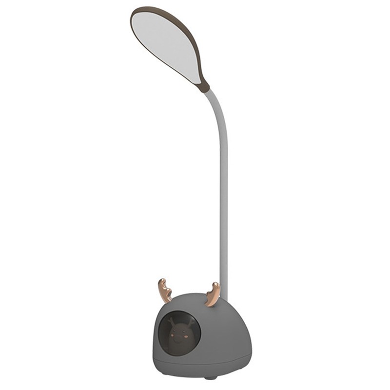 LED Desk Lamp Cartoon Animal USB Rechargeable Eye Protecting Table