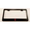 BLVD Transformer Stainless Steel Black Finished License Plate Frame Holder