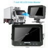 7" 1080P AHD Wired Reverse Rear View Backup Camera System,