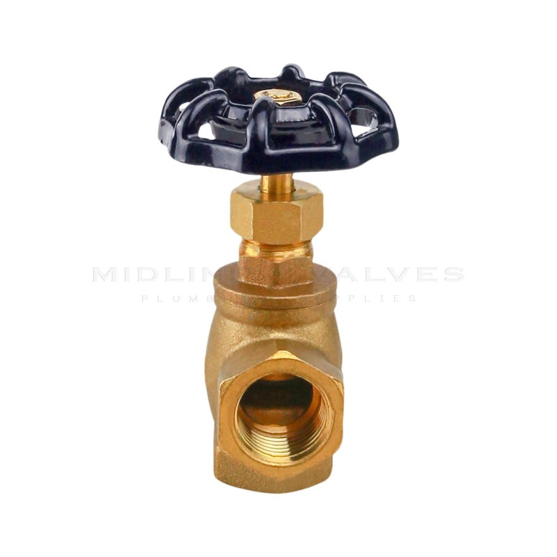 Everflow Supplies 74342-NL 3/4" ANGLE NO LEAD SHORT GLOBE VALVE