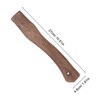 TEHAUX Replacement Handle for Camp Axe Durable Carbonized Acutissima Hatchet