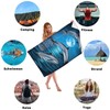 Zomer Beach Towel Large 90 x 180 cm Quick-Drying Microfibre