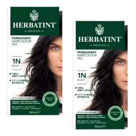Herbatint Tinte Herbatint Sin Amoniaco 1n Negro Natural Pack 2 Pzs